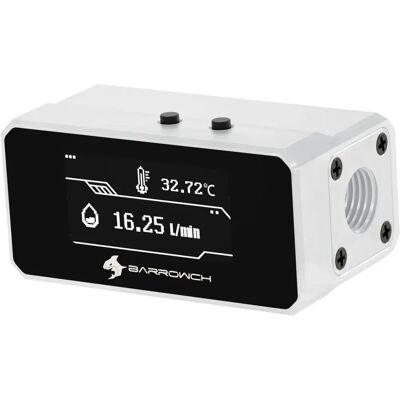 Barrow G1/4 Affichage OLED Multimode - Alarme Eau et Surchauffe - Publicité Barrow G1/4 Affichage OLED Multimode - Alarme Eau et Surchauffe - Publicité