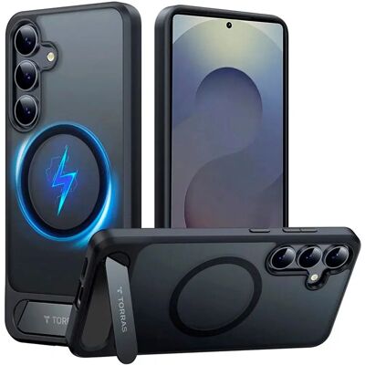 Samsung Galaxy S25+ Hybrid Cover - MagSafe kompatibel - Sort Samsung Galaxy S25+ Hybrid Cover - MagSafe kompatibel - Sort