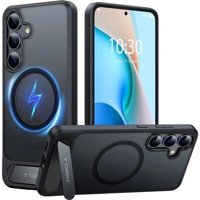 Torras Pstand Telefoncover til Samsung S25 - Magnetisk Stander Torras Pstand Telefoncover til Samsung S25 - Magnetisk Stander