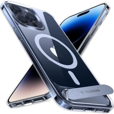 Coque Torras UPRO Pstand pour iPhone 15 Pro Max - Transparent Coque Torras UPRO Pstand pour iPhone 15 Pro Max - Transparent