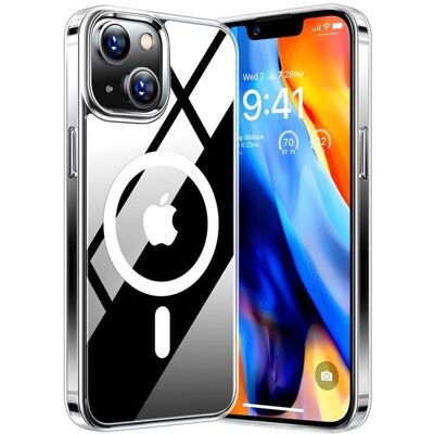 Θήκη Torras Diamond Clear-Mag για iPhone 15 - Στρατιωτική Ανθεκτικότητα Θήκη Torras Diamond Clear-Mag για iPhone 15 - Στρατιωτική Ανθεκτικότητα