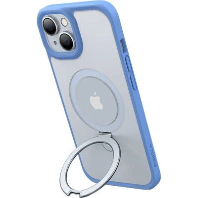 Torras Navy Blue iPhone 15 Magnethülle - Schutz & Ständer Torras Navy Blue iPhone 15 Magnethülle - Schutz & Ständer