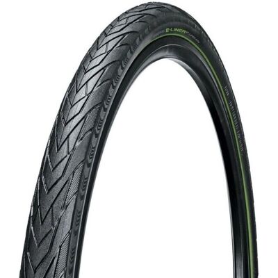 Neumático Chaoyang Kestrel 700x45 60TPI para E-Bike - Duradero, Negro/Reflex Neumático Chaoyang Kestrel 700x45 60TPI para E-Bike - Duradero, Negro/Reflex