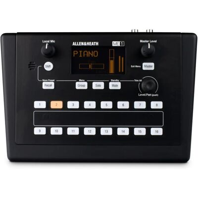 Allen & Heath ME-1 lydmikser - 40 kanaler, svart Allen & Heath ME-1 lydmikser - 40 kanaler, svart