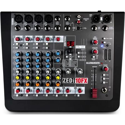 Hybridní kompaktní mixér Allen & Heath ZEDi-10FX - Mixér Hybridní kompaktní mixér Allen & Heath ZEDi-10FX - Mixér