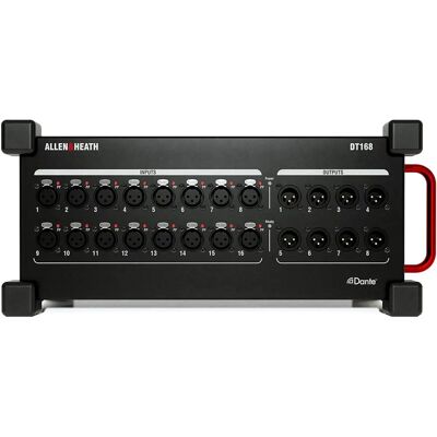 Allen & Heath DT-168 AudioStagebox - Bærbar Dante-Expander Allen & Heath DT-168 AudioStagebox - Bærbar Dante-Expander