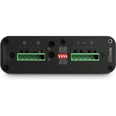 Allen & Heath DT22-M/X Lydgrensesnitt - Dante 2 In, 2 Out Allen & Heath DT22-M/X Lydgrensesnitt - Dante 2 In, 2 Out