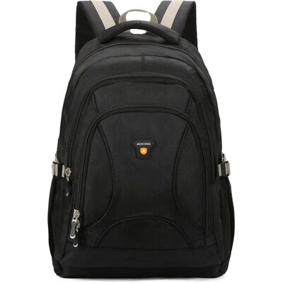 Aoking Schwarz Unisex Rucksack - 34x22x53 cm - Rucksack Aoking Schwarz Unisex Rucksack - 34x22x53 cm - Rucksack
