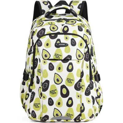 Aoking Grüner Unisex-Rucksack - 48x19x34 cm Aoking Grüner Unisex-Rucksack - 48x19x34 cm