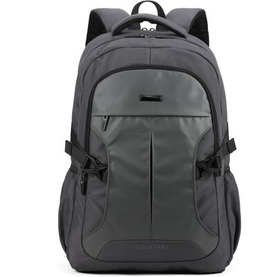 Aoking Unisex Rugzak - Grijs 34x16x49cm Aoking Unisex Rugzak - Grijs 34x16x49cm