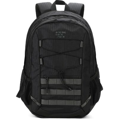 Aoking Zwart Unisex Rugzak - Rucksack Aoking Zwart Unisex Rugzak - Rucksack