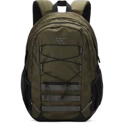 Aoking Unisex Donkergroene Rugzak - 36x17.5x50.5 cm - Rugzak Aoking Unisex Donkergroene Rugzak - 36x17.5x50.5 cm - Rugzak