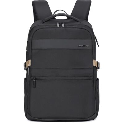 Aoking Rugzak Unisex Zwart - 30x19,5x43,5 cm Rugzak Aoking Rugzak Unisex Zwart - 30x19,5x43,5 cm Rugzak
