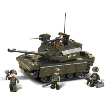 Sluban Panzer - Armee Tank Bausatz für 6+ Jahre - Konstruktionsspielzeug Sluban Panzer - Armee Tank Bausatz für 6+ Jahre - Konstruktionsspielzeug