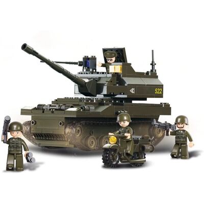 Tank de Combat Sluban - Jeu de Construction - 258 Pièces Tank de Combat Sluban - Jeu de Construction - 258 Pièces