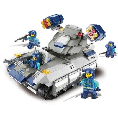SLUBAN Tanque de Misiles de la Policía - 273 Piezas para Niños 6+ SLUBAN Tanque de Misiles de la Policía - 273 Piezas para Niños 6+