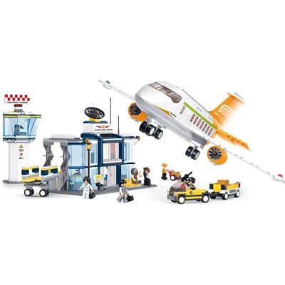 Sluban Aviation Kontrollturm - 678 Teile - Pädagogisches Spielzeug Sluban Aviation Kontrollturm - 678 Teile - Pädagogisches Spielzeug