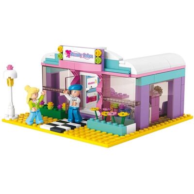 Salon de Beauté Sluban - Jeu de Blocs pour Filles - 243 Pièces Salon de Beauté Sluban - Jeu de Blocs pour Filles - 243 Pièces