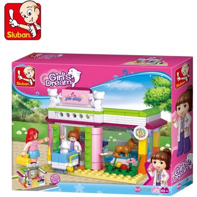 Sluban M38-B0602 - Konstruktionsspielzeug - Tiergeschäft - 195 Teile Sluban M38-B0602 - Konstruktionsspielzeug - Tiergeschäft - 195 Teile