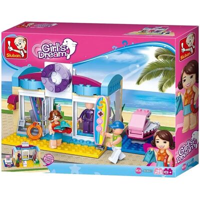 Sluban Girls Dream - Set di costruzioni per spiaggia e sport acquatici Sluban Girls Dream - Set di costruzioni per spiaggia e sport acquatici