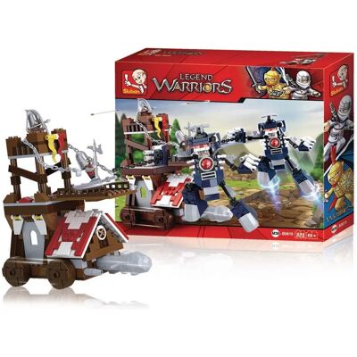 Bloques de Construcción Multicolor Sluban - Serie Legend Warriors - Juguete Educativo para 6+ Bloques de Construcción Multicolor Sluban - Serie Legend Warriors - Juguete Educativo para 6+