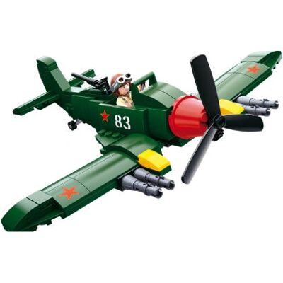Sluban M38-B0683 - Jouet de construction avion de chasse WWII - Publicité Sluban M38-B0683 - Jouet de construction avion de chasse WWII - Publicité