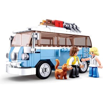 Sluban Bunte Hippie Bus Bausteine - Bausteine Sluban Bunte Hippie Bus Bausteine - Bausteine