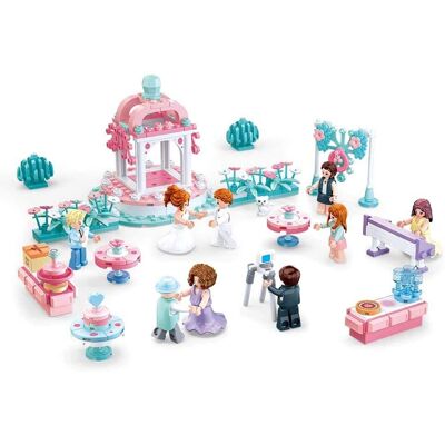 Sluban Marca Modello Nozze Rosa 353 Gioco di Costruzione - Tipo di Costruzione Sluban Marca Modello Nozze Rosa 353 Gioco di Costruzione - Tipo di Costruzione