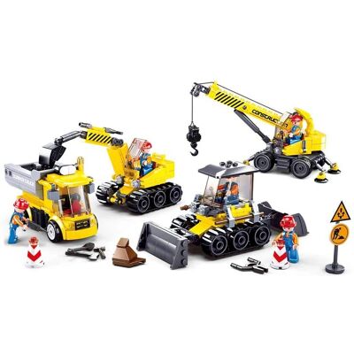 Sluban M38-B0810 - Set Costruzione Città - 465 Pezzi Sluban M38-B0810 - Set Costruzione Città - 465 Pezzi