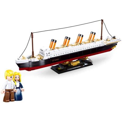 Ensemble de modèles Titanic multicolore Sluban - 481 pièces, 6+ ans Ensemble de modèles Titanic multicolore Sluban - 481 pièces, 6+ ans