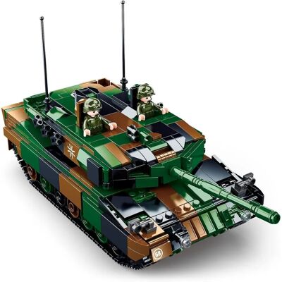 Sluban Modellsteine M38-B0839 Deutscher Leopard 2A5 Kampfpanzer - Hauptkampfpanzer Sluban Modellsteine M38-B0839 Deutscher Leopard 2A5 Kampfpanzer - Hauptkampfpanzer
