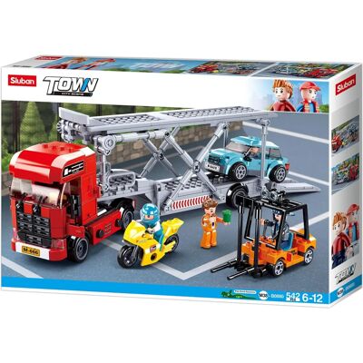 Sluban Transporter Baustein-Set für 6+ Jahre - Bauset Sluban Transporter Baustein-Set für 6+ Jahre - Bauset