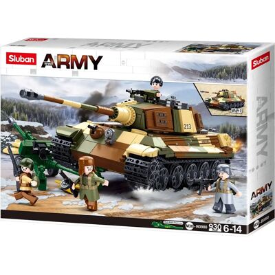 Sluban Schlacht um Budapest Deutscher Panzer 930 Stück - Bausteine Sluban Schlacht um Budapest Deutscher Panzer 930 Stück - Bausteine