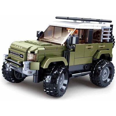 Sluban Land Rover Defender Modell Bausteine - Hochwertig & Wert - Ab 6+ Sluban Land Rover Defender Modell Bausteine - Hochwertig & Wert - Ab 6+