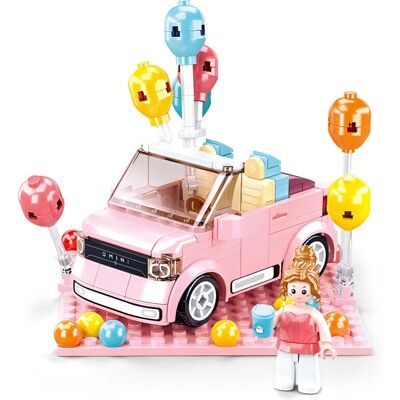 Sluban B1086 Rosa Mini Handcraft - Spielzeugauto Sluban B1086 Rosa Mini Handcraft - Spielzeugauto