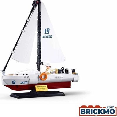 Sluban Modell Steine 1/35 Segelboot - Konstruktionsspielzeug Sluban Modell Steine 1/35 Segelboot - Konstruktionsspielzeug