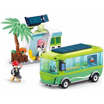 Sluban Metropolis Autobús eléctrico - Set de construcción Sluban Metropolis Autobús eléctrico - Set de construcción
