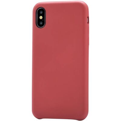 Cover microfibra Devia per iPhone X - Rosso Cover microfibra Devia per iPhone X - Rosso