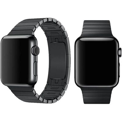 Bracelet en Acier Inoxydable Noir Devia pour Apple Watch - Accessoires Connectés Bracelet en Acier Inoxydable Noir Devia pour Apple Watch - Accessoires Connectés