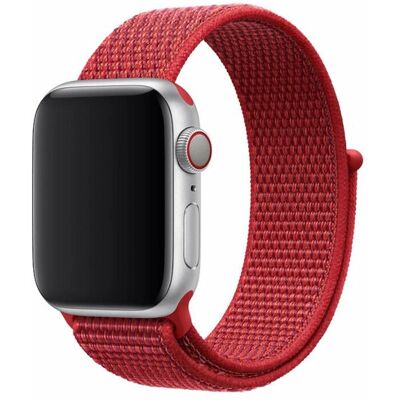 Devia 326271RD Punainen kangas nylon Apple Watch ranneke - Älykkäät Wearable lisävarusteet Devia 326271RD Punainen kangas nylon Apple Watch ranneke - Älykkäät Wearable lisävarusteet