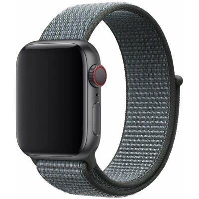 Devia Nylonarmband für Apple Watch - Sportlich, Verstellbar, Grau Devia Nylonarmband für Apple Watch - Sportlich, Verstellbar, Grau