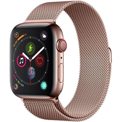 Devia Apple Watch Armband Edelstahl Mesh - 38/40/41mm Roségold Devia Apple Watch Armband Edelstahl Mesh - 38/40/41mm Roségold