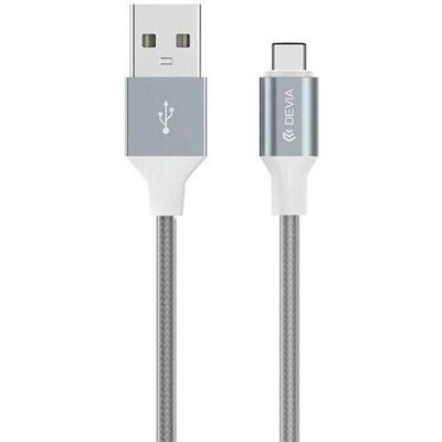 Devia Pheez Series Kabelset - 3er Pack - Grau - Micro USB Devia Pheez Series Kabelset - 3er Pack - Grau - Micro USB