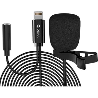 Microphone filaire universel Devia Smart - Noir - Microphone - Publicité Microphone filaire universel Devia Smart - Noir - Microphone - Publicité