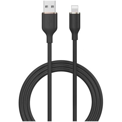 Fuego - Devia Jelly USB-A to USB-C Cable - 1.2m - Schwarz - Cable Fuego - Devia Jelly USB-A to USB-C Cable - 1.2m - Schwarz - Cable