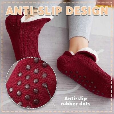 Chaussons Chaussettes d’Intérieur Swellin Noirs - Chaussettes Thermiques Antidérapantes - Publicité Chaussons Chaussettes d’Intérieur Swellin Noirs - Chaussettes Thermiques Antidérapantes - Publicité