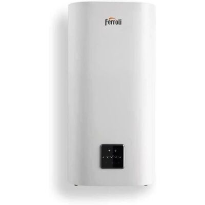 Calentador de agua eléctrico Ferroli Doble Tanque - 50L, Wi-Fi, Garantía 5 años Calentador de agua eléctrico Ferroli Doble Tanque - 50L, Wi-Fi, Garantía 5 años