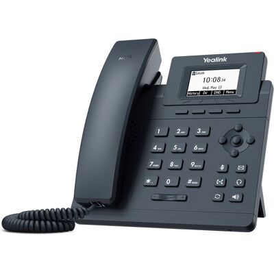 Teléfono IP Yealink SIP-T30 - 5 Líneas - Pantalla LCD Negra - VoIP Teléfono IP Yealink SIP-T30 - 5 Líneas - Pantalla LCD Negra - VoIP
