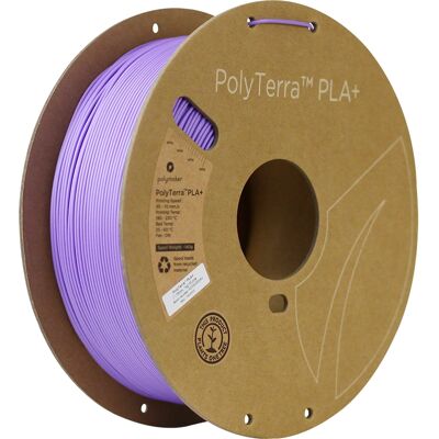 Polymaker Polymaker PolyTerra PLA+ Violett - 3D-utmateriaal Polymaker Polymaker PolyTerra PLA+ Violett - 3D-utmateriaal