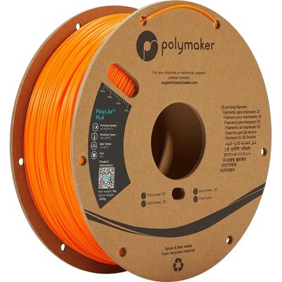 Polymaker PolyLite PLA - Haute Qualité, Rigide & Facile à Imprimer - Publicité Polymaker PolyLite PLA - Haute Qualité, Rigide & Facile à Imprimer - Publicité